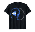 Nicaragua Baseball Nicaraguan Flag T-Shirt - Trendy Graphic for Adults - T-Shirt, Sweatshirt, Hoodie