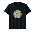 Free Hugs Rainbow Illustration T-Shirt - Casual Everyday Wear for Adults - T-Shirt, Sweatshirt, Hoodie