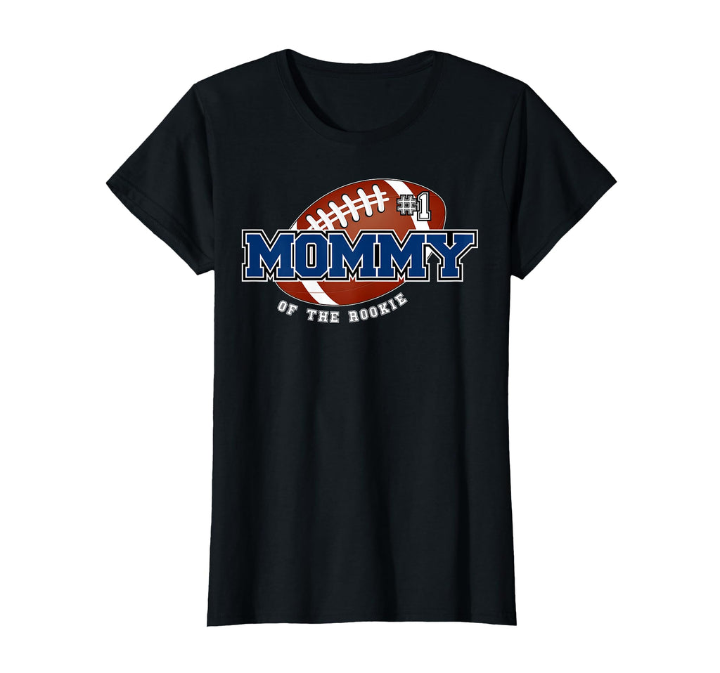 Mommy Rookie 1St Birthday Football T-Shirt - Graphic Print for Adults - T-Shirt, Sweatshirt, Hoodie