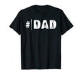 Mens Baseball Dad Best Dad Number One T-Shirt - Minimalist Print Unisex - T-Shirt, Sweatshirt, Hoodie
