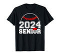 Senior 2024 Baseball Player Class T-Shirt - Casual Everyday Wear Unisex - T-Shirt, Sweatshirt, Hoodie