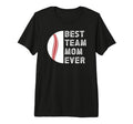 Best Baseball Team Mom Ever Baseball T-Shirt - Minimalist Print for Adults - T-Shirt, Sweatshirt, Hoodie