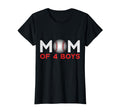 Mom 4 Baseball Mothers Day T-Shirt - Streetwear Style Men Women - T-Shirt, Sweatshirt, Hoodie