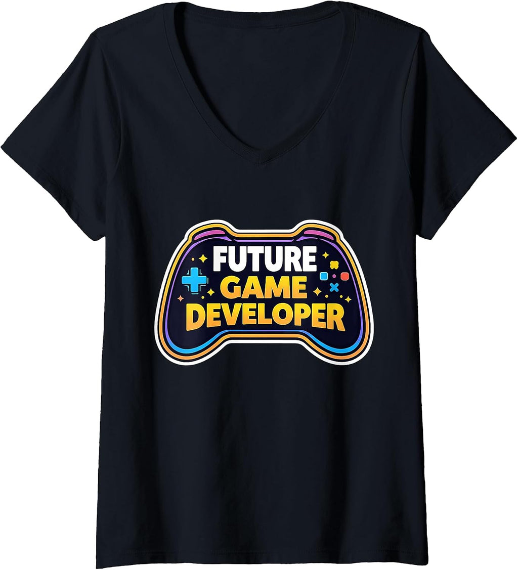 Future Game Developer Kids Child Girl Boy Merch - Adult & Kids T-Shirts, Sweatshirts & Hoodies apparel design preview 1