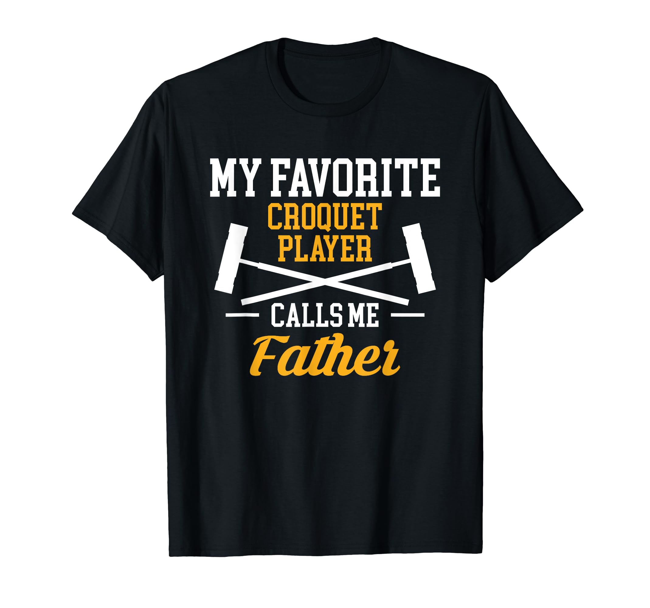 Croquet Lawn Game Croquet Player T-Shirt - Trendy Graphic for Adults - T-Shirt, Sweatshirt, Hoodie