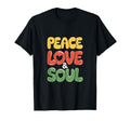 Groovy Peace Love Soul R B Music 90S T-Shirt - Minimalist Print for Adults - T-Shirt, Sweatshirt, Hoodie