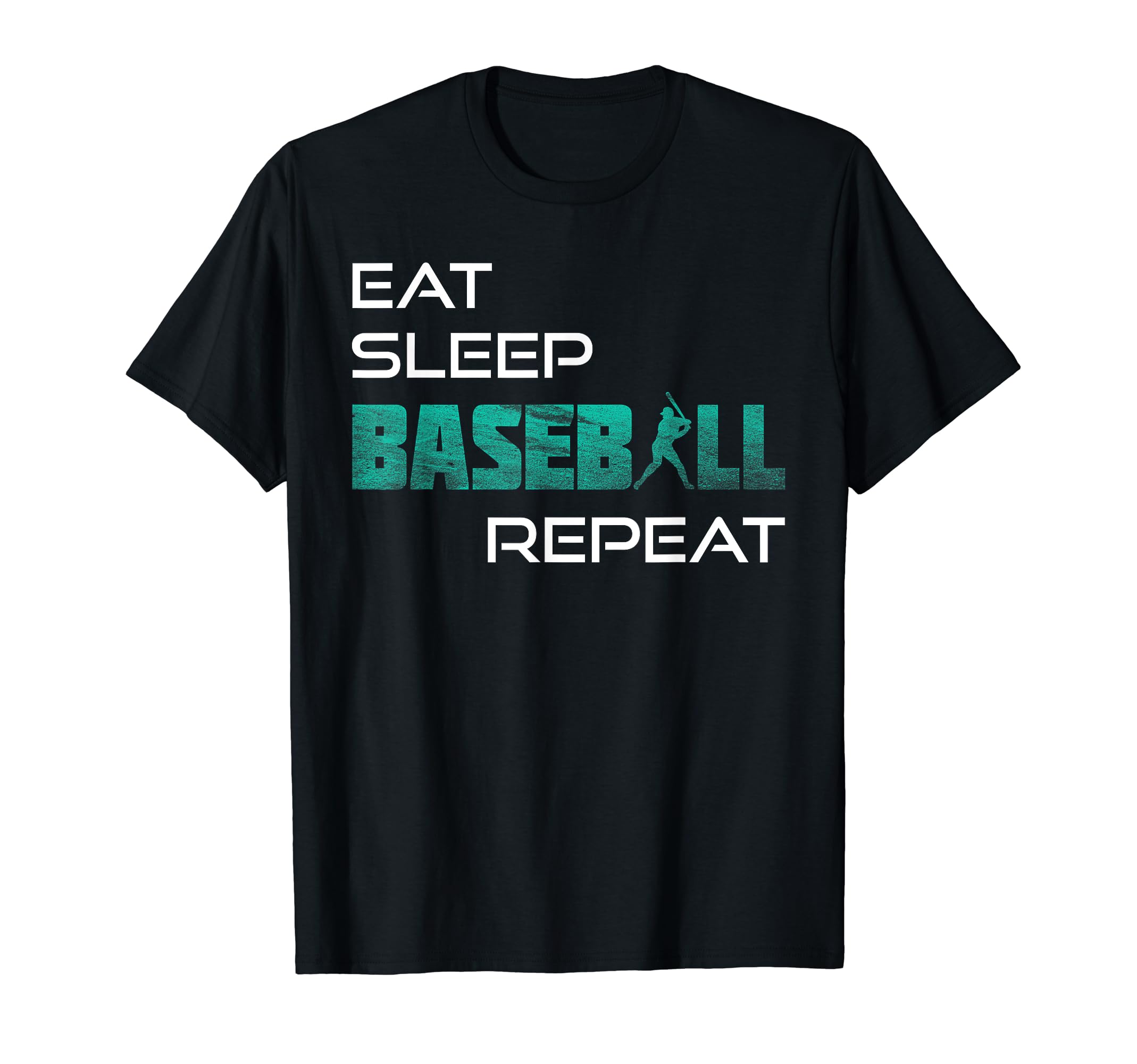 Eat Sleep Baseball Repeat Baseball Mom T-Shirt - Trendy Graphic Men Women - T-Shirt, Sweatshirt, Hoodie