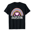 Austin Texas And I Heart Austin T-Shirt - Custom Art Print Unisex - T-Shirt, Sweatshirt, Hoodie
