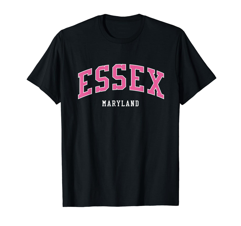 Essex Maryland Atheltic College T-Shirt - Aesthetic Graphic for Adults - T-Shirt, Sweatshirt, Hoodie