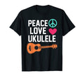 Ukulele Peace Love Ukelele Uke Love Tees T-Shirt - Streetwear Style Unisex - T-Shirt, Sweatshirt, Hoodie