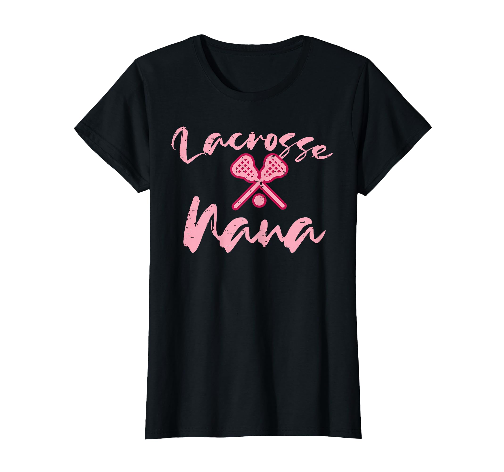Lacrosse Nana Mom Grandmother Sports T-Shirt - Graphic Print for Adults - T-Shirt, Sweatshirt, Hoodie