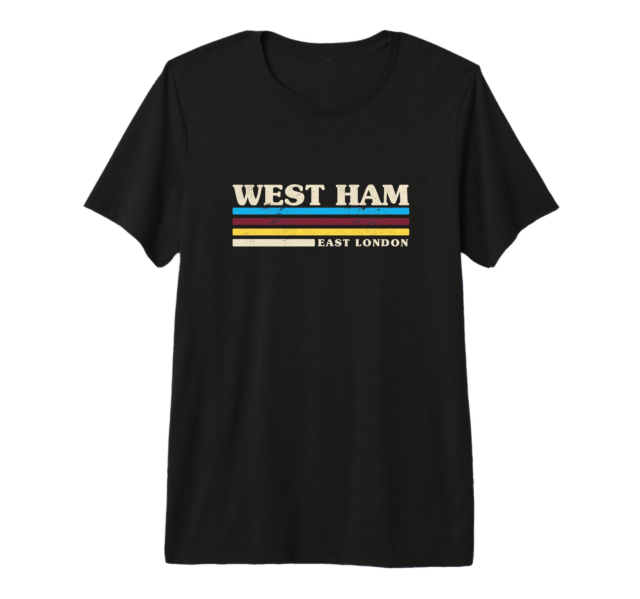 Stripe West Ham T-Shirt - Casual Everyday Wear Unisex - T-Shirt, Sweatshirt, Hoodie