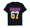Mason 67 Funny Ice Cream Drip Baseball T-Shirt - Graphic Print Men Women - T-Shirt, Sweatshirt, Hoodie