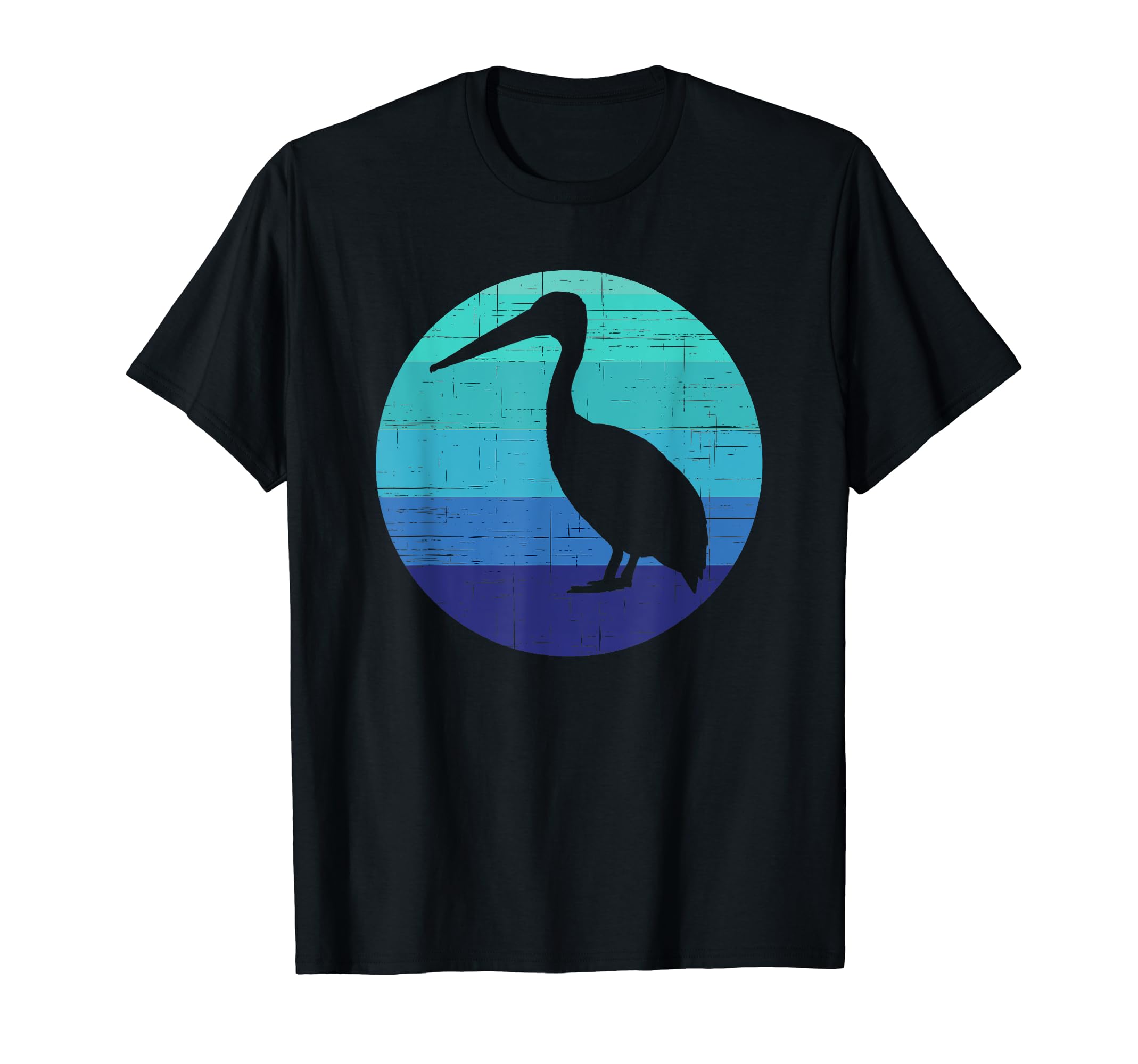 Sunset Pelican Silhouette T-Shirt - Minimalist Print Unisex - T-Shirt, Sweatshirt, Hoodie