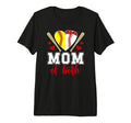 Mom Both Proud Softball Baseball Mom T-Shirt - Novelty Apparel for Adults - T-Shirt, Sweatshirt, Hoodie