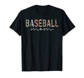 Baseball Mom Gifts Leopard Baseball T-Shirt - Aesthetic Graphic Unisex - T-Shirt, Sweatshirt, Hoodie