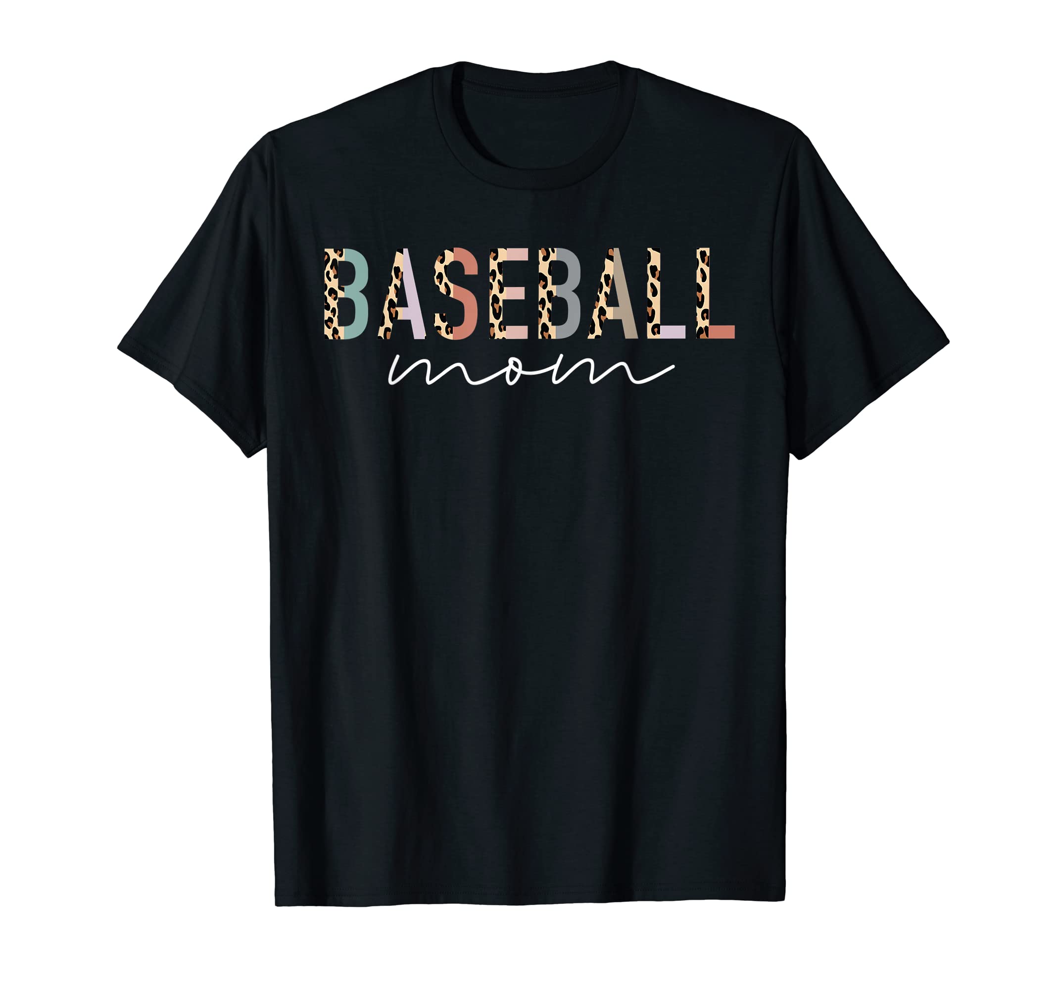 Baseball Mom Gifts Leopard Baseball T-Shirt - Aesthetic Graphic Unisex - T-Shirt, Sweatshirt, Hoodie