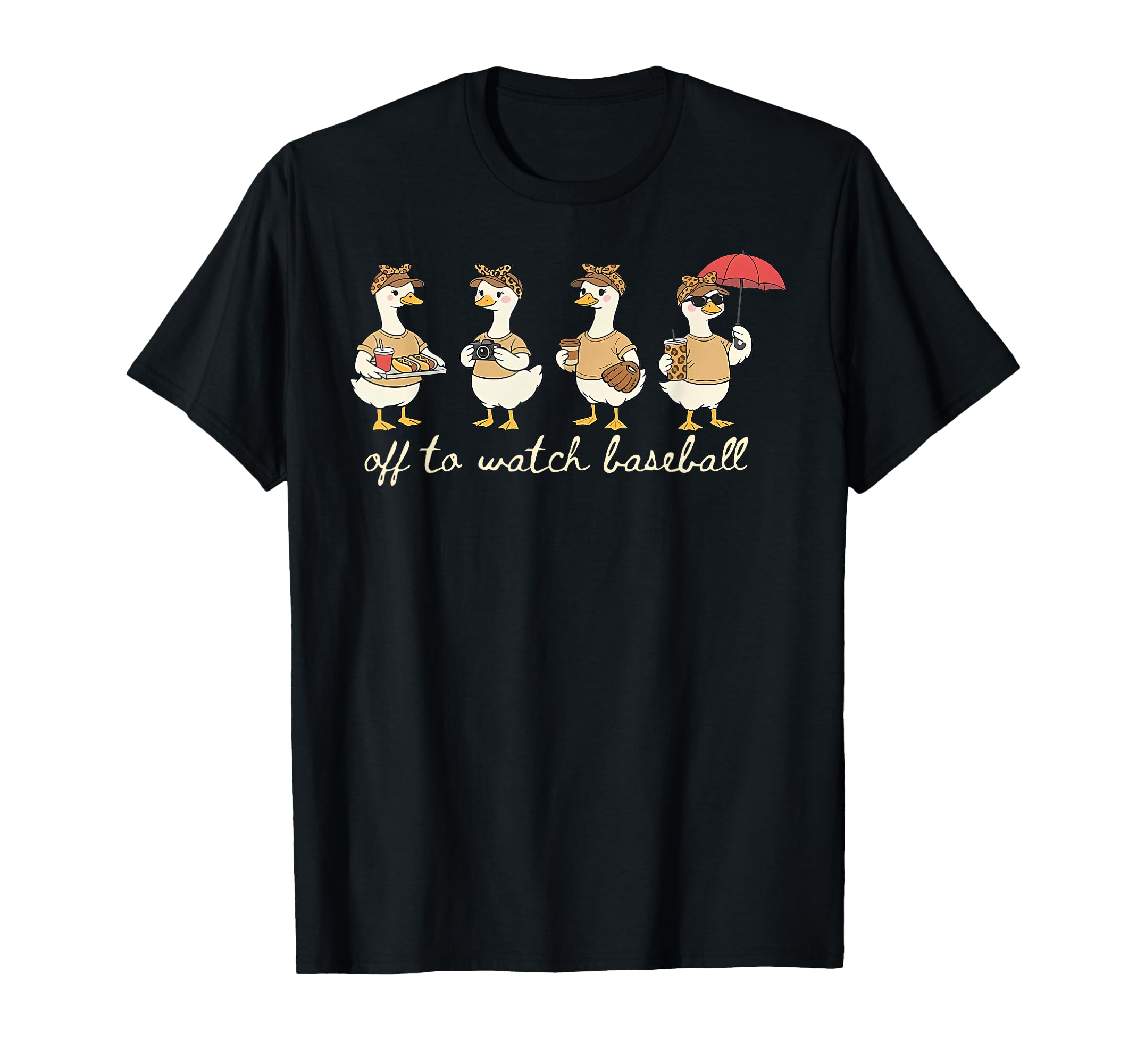 Off To Watch Baseball Funny Baseball T-Shirt - Graphic Print for Adults - T-Shirt, Sweatshirt, Hoodie