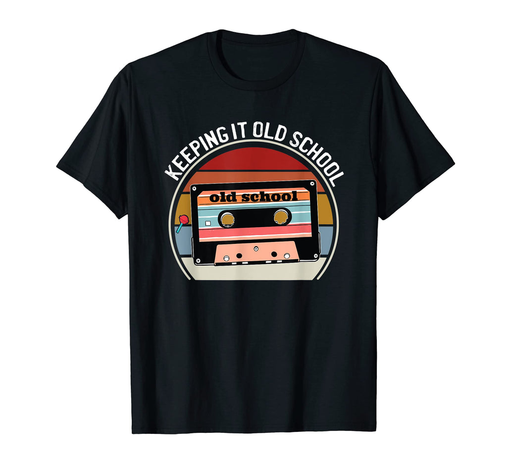 Old School Hip Hop Cassette Tape 80S 90S T-Shirt - Custom Art Print Unisex - T-Shirt, Sweatshirt, Hoodie