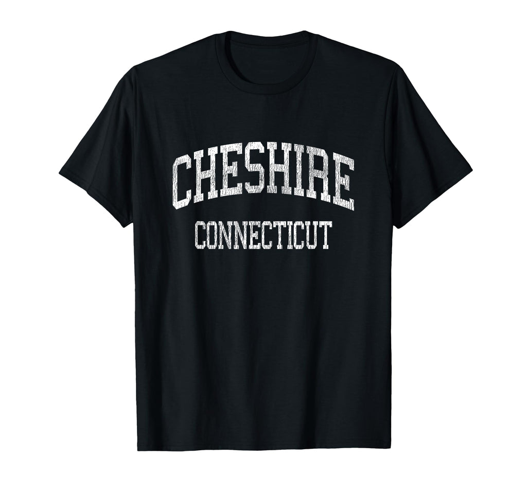 Cheshire Connecticut Ct Athletic Sports T-Shirt - Unique Graphic Men Women - T-Shirt, Sweatshirt, Hoodie
