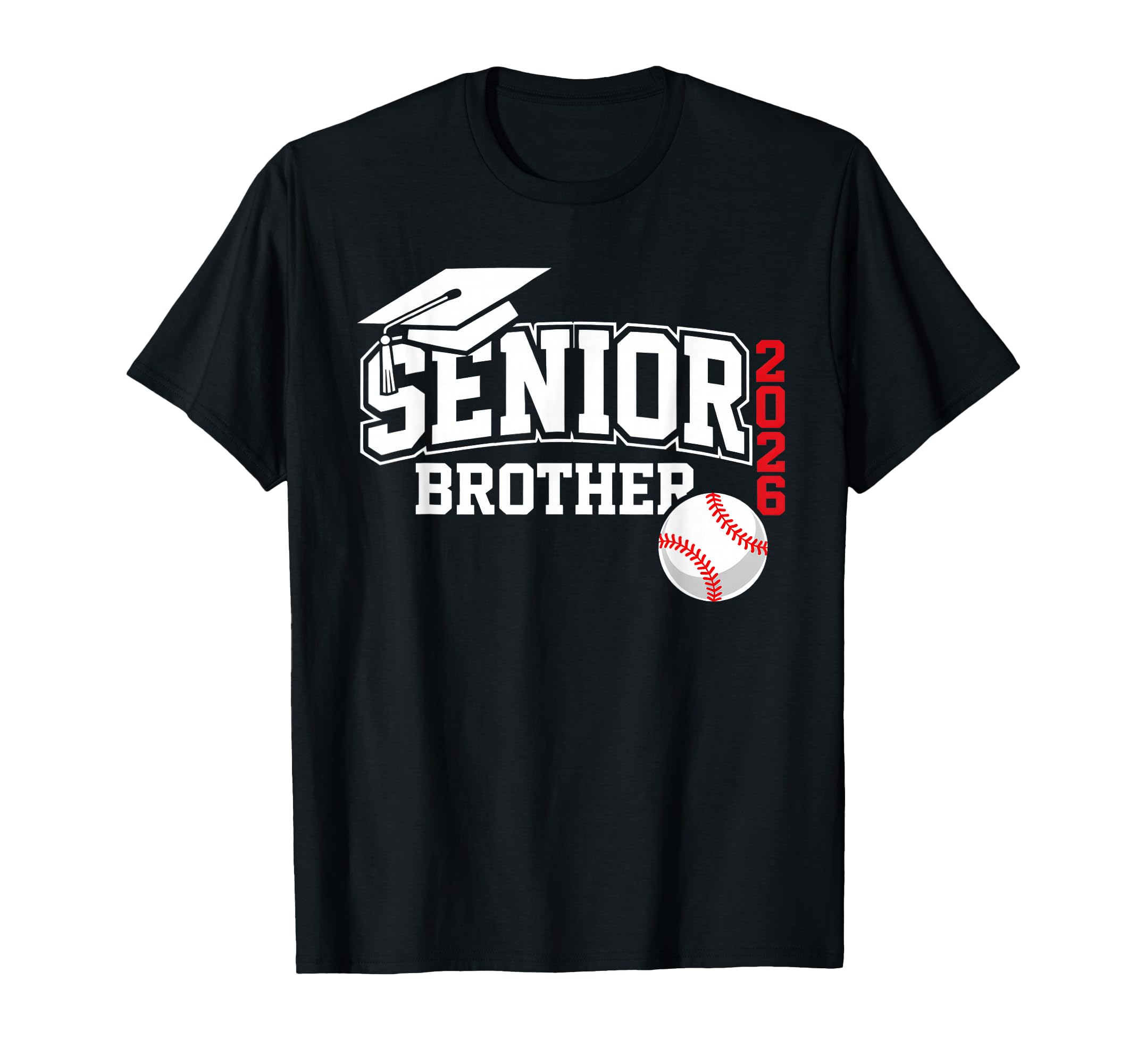 Senior Brother Class 2026 Graduation T-Shirt - Trendy Graphic for Adults - T-Shirt, Sweatshirt, Hoodie