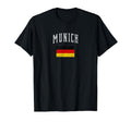 Munich Germany Flag Distressed T-Shirt - Unique Graphic for Adults - T-Shirt, Sweatshirt, Hoodie