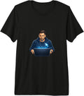 Focused Developer Illustration - Adult & Kids T-Shirts, Sweatshirts & Hoodies apparel design preview 1