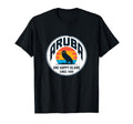 Aruba Shoco Owl One Happy Island Sunset T-Shirt - Graphic Print Men Women - T-Shirt, Sweatshirt, Hoodie