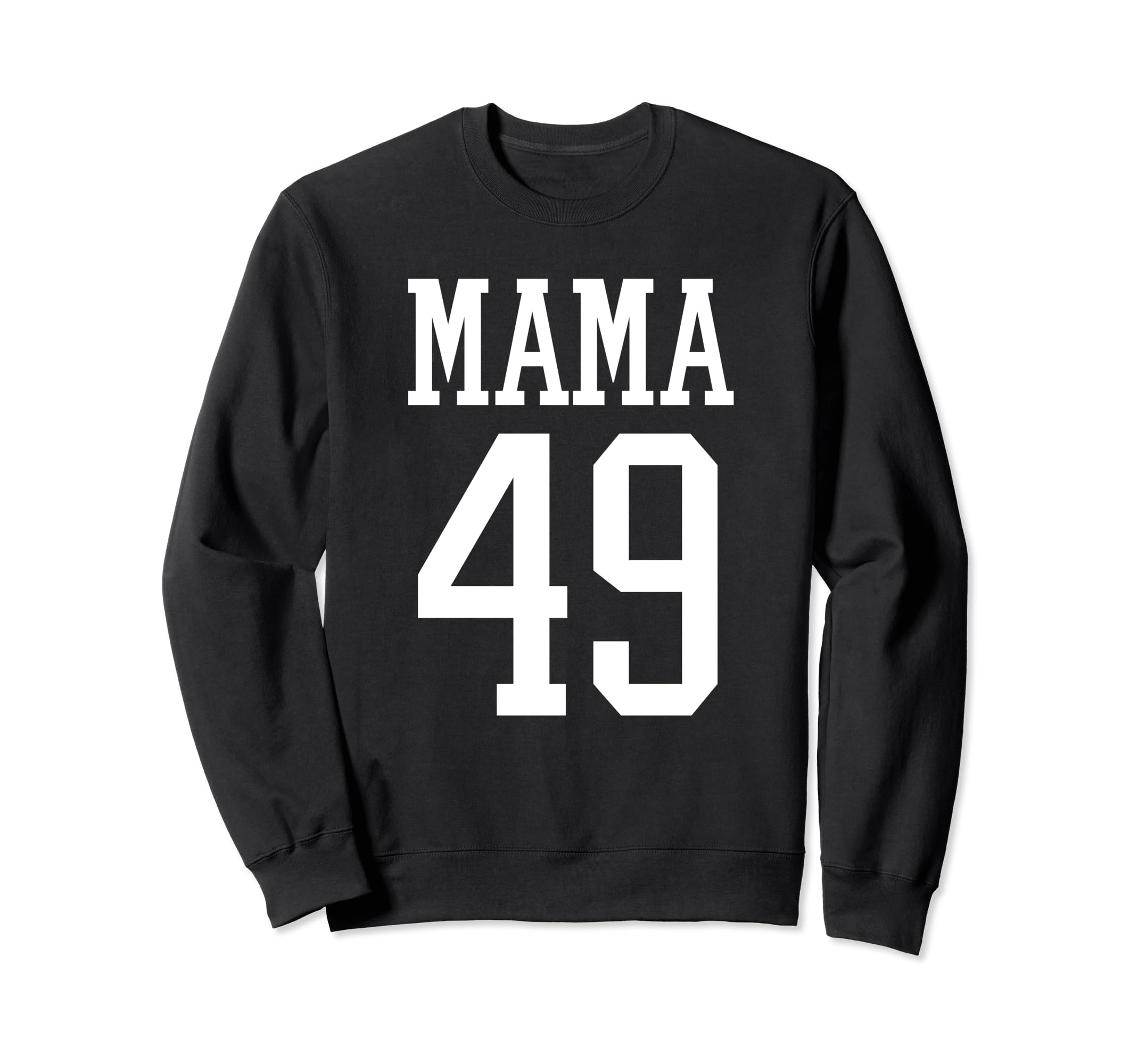 Number 49 Mama Biggest Fan Spirit Sweatshirt - Custom Art Print for Adults - T-Shirt, Sweatshirt, Hoodie