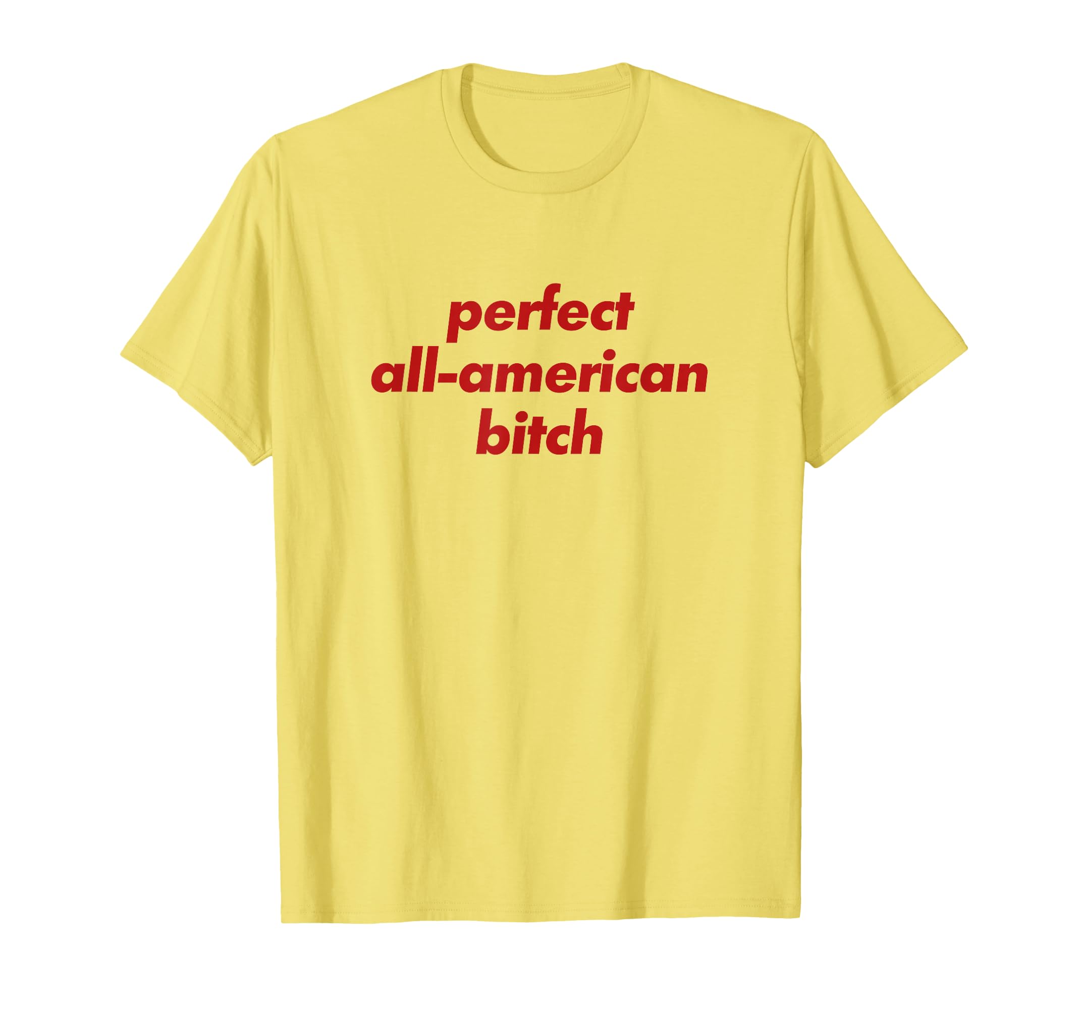 All American Bitch Y2K Aesthetic T-Shirt - Minimalist Print Men Women - T-Shirt, Sweatshirt, Hoodie
