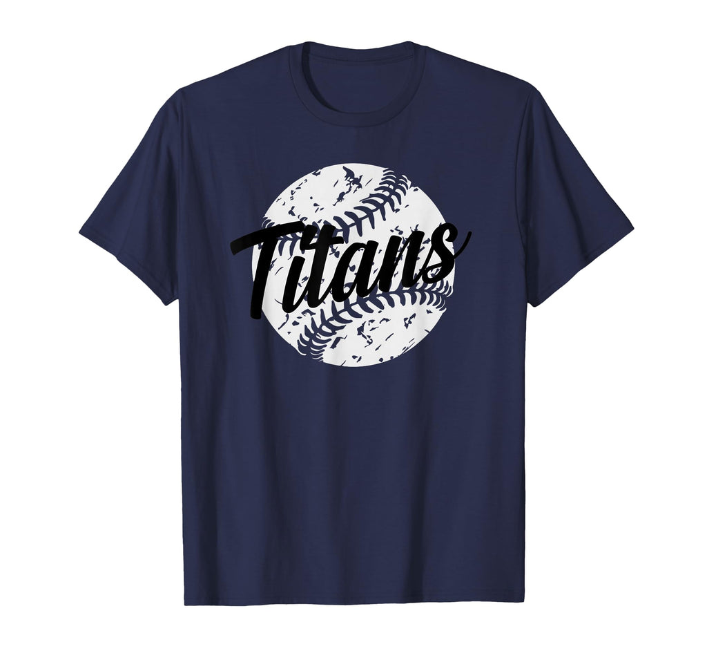 Titans Baseball Softball T-Shirt - Custom Art Print Men Women - T-Shirt, Sweatshirt, Hoodie