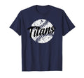 Titans Baseball Softball T-Shirt - Custom Art Print Men Women - T-Shirt, Sweatshirt, Hoodie