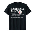 Funny Baseball Aunt Definition Best T-Shirt - Streetwear Style for Adults - T-Shirt, Sweatshirt, Hoodie