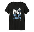 Willy Adames This Mom Loves Tri Blend T-Shirt - Minimalist Print Unisex - T-Shirt, Sweatshirt, Hoodie