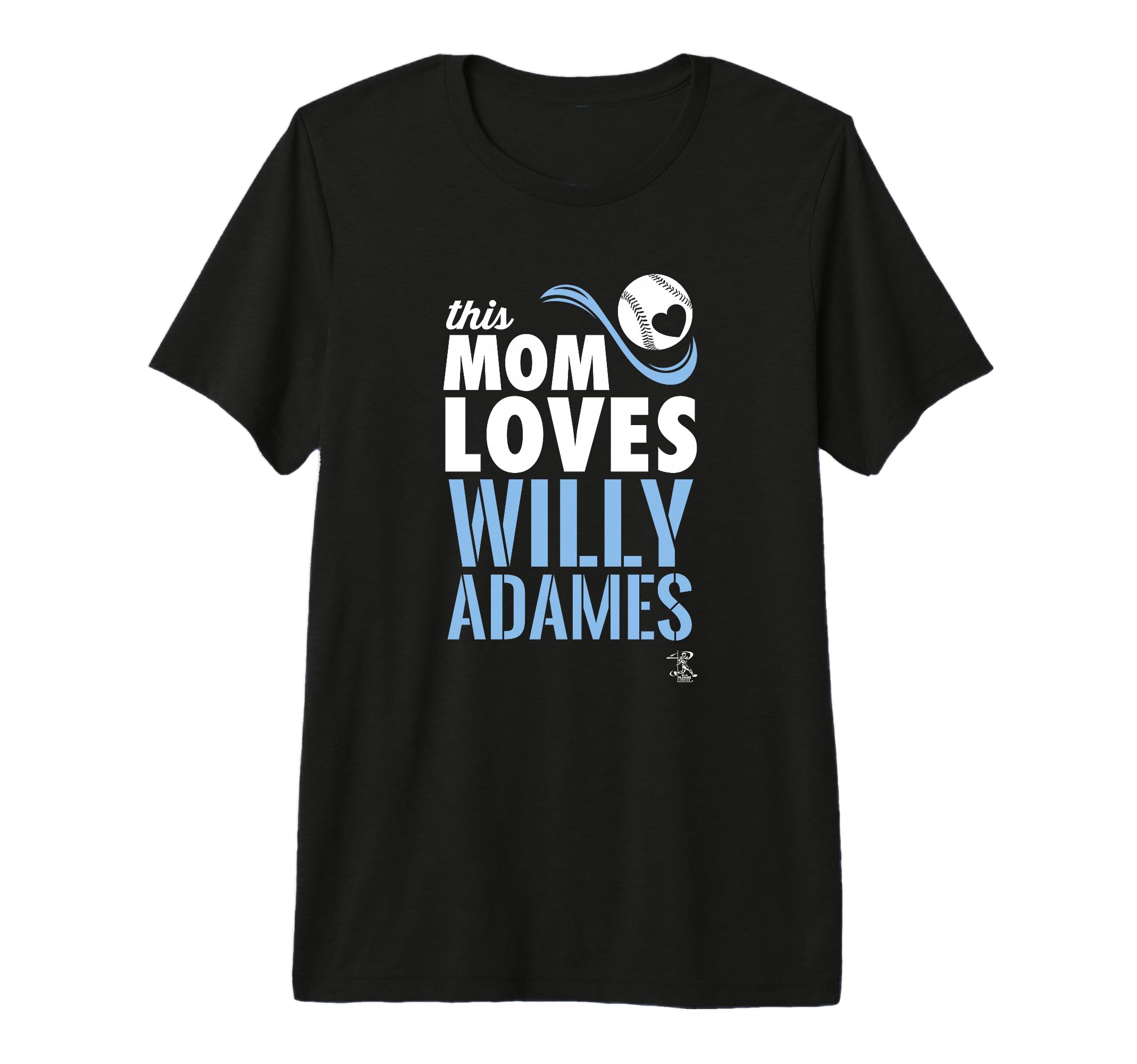 Willy Adames This Mom Loves Tri Blend T-Shirt - Minimalist Print Unisex - T-Shirt, Sweatshirt, Hoodie