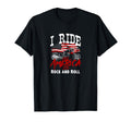 I Ride America And Rock And Roll Rock Fans T-Shirt - Unique Graphic Unisex - T-Shirt, Sweatshirt, Hoodie