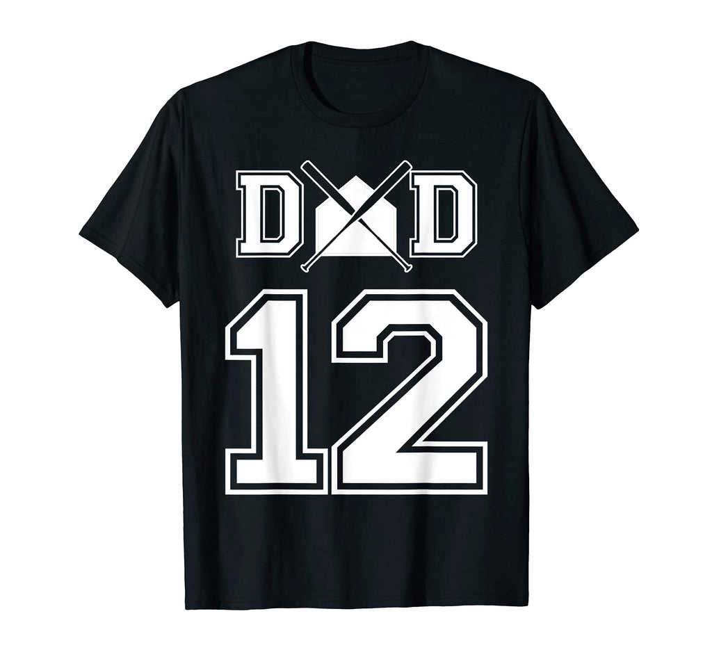 Number 12 Players Biggest Fan Baseball Or T-Shirt - Trendy Graphic Unisex - T-Shirt, Sweatshirt, Hoodie