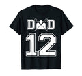 Number 12 Players Biggest Fan Baseball Or T-Shirt - Trendy Graphic Unisex - T-Shirt, Sweatshirt, Hoodie