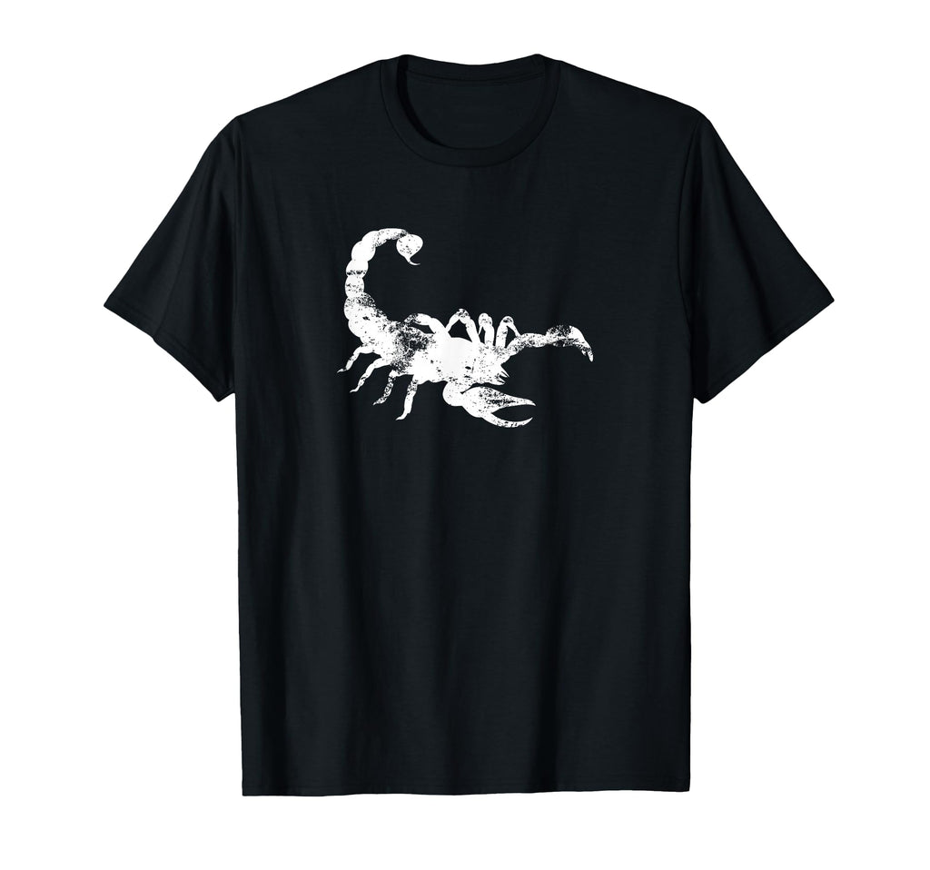 Scorpion Distressed Scorpion T-Shirt - Minimalist Print Men Women - T-Shirt, Sweatshirt, Hoodie