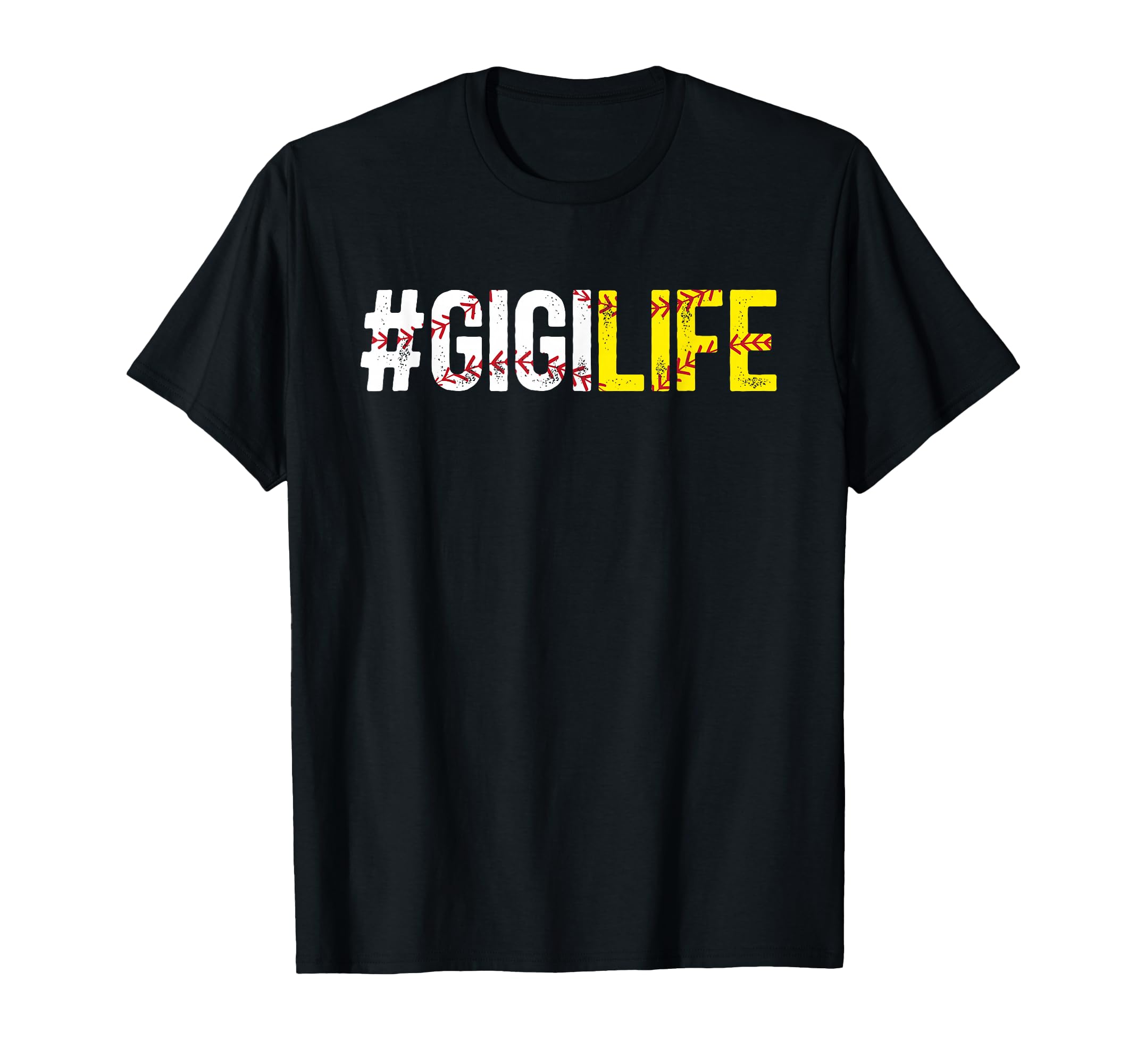 Softball Baseball Gigi Life Baseball T-Shirt - Trendy Graphic Men Women - T-Shirt, Sweatshirt, Hoodie