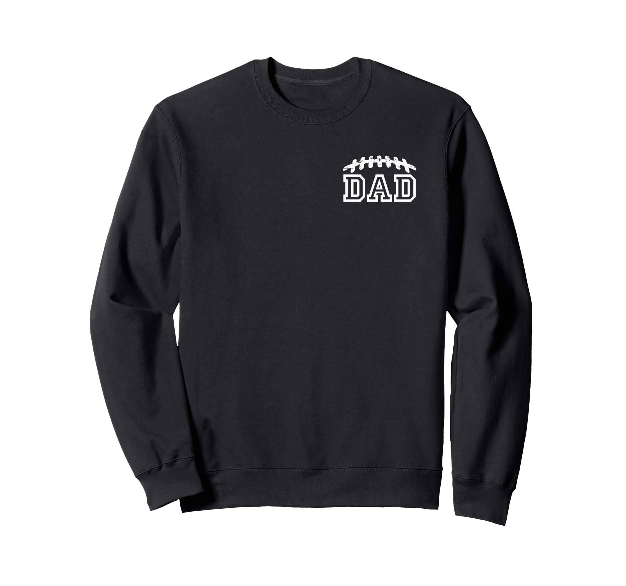 Minimal Football Dad Chest Logo Game Sweatshirt - Minimalist Print Unisex - T-Shirt, Sweatshirt, Hoodie