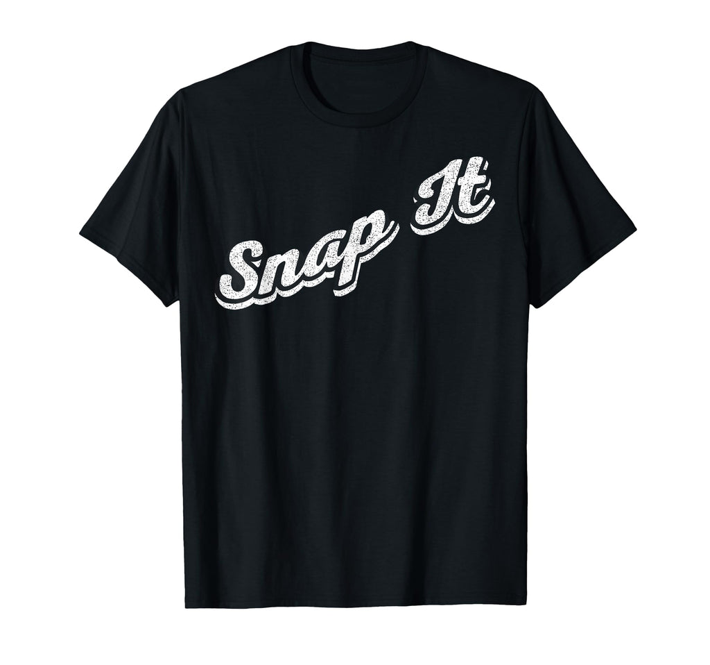 Snap It Camera Photography Lover T-Shirt - Minimalist Print Men Women - T-Shirt, Sweatshirt, Hoodie