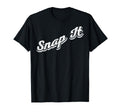 Snap It Camera Photography Lover T-Shirt - Minimalist Print Men Women - T-Shirt, Sweatshirt, Hoodie