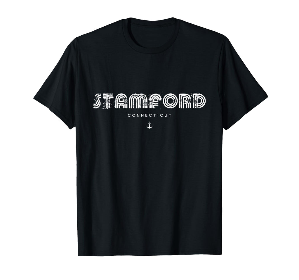 Stamford Connecticut Ct 70S 80S Type T-Shirt - Streetwear Style for Adults - T-Shirt, Sweatshirt, Hoodie