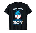 Grandpa Birthday Baseball Theme T-Shirt - Casual Everyday Wear Unisex - T-Shirt, Sweatshirt, Hoodie