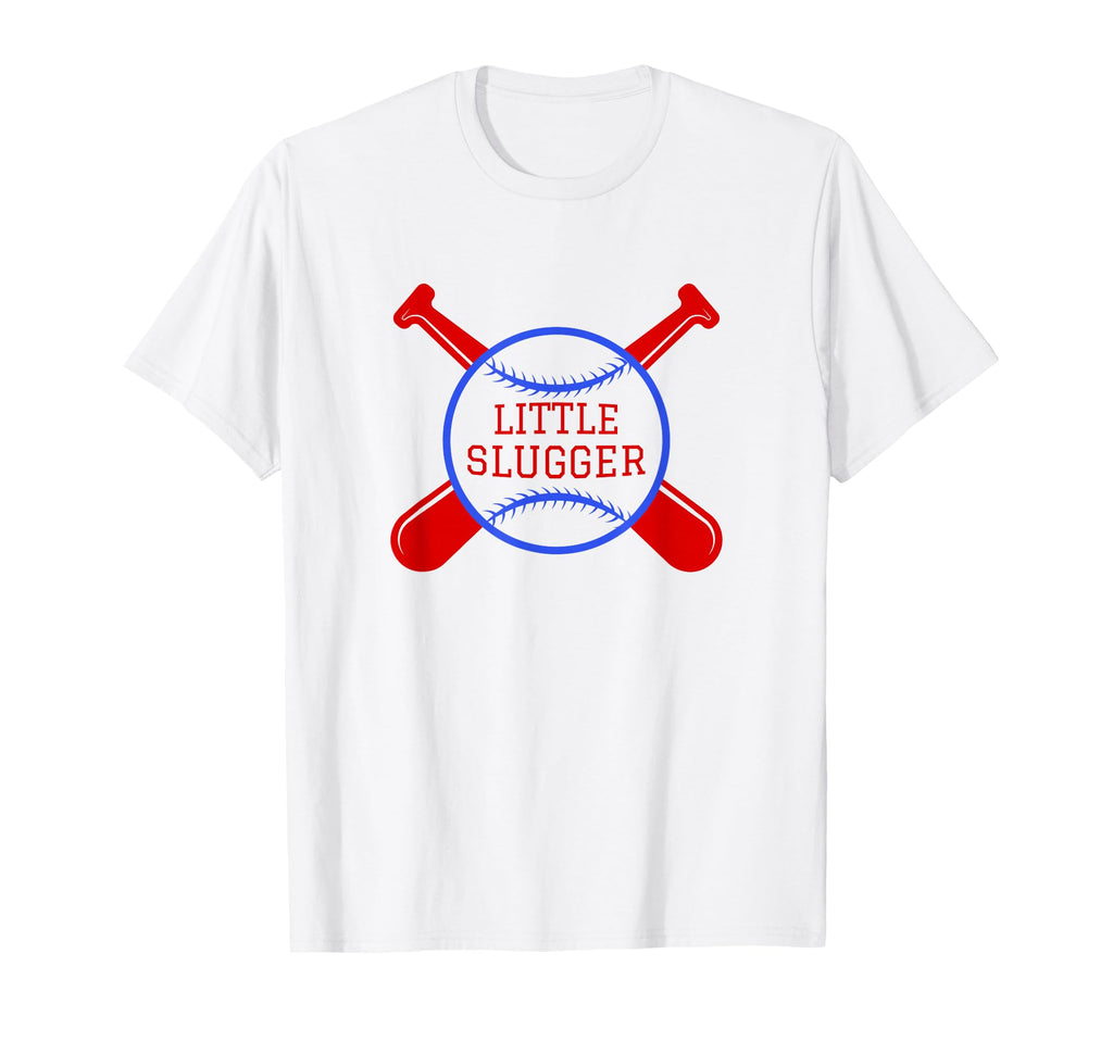 Little Slugger Baseball Lover Gift T-Shirt - Novelty Apparel for Adults - T-Shirt, Sweatshirt, Hoodie