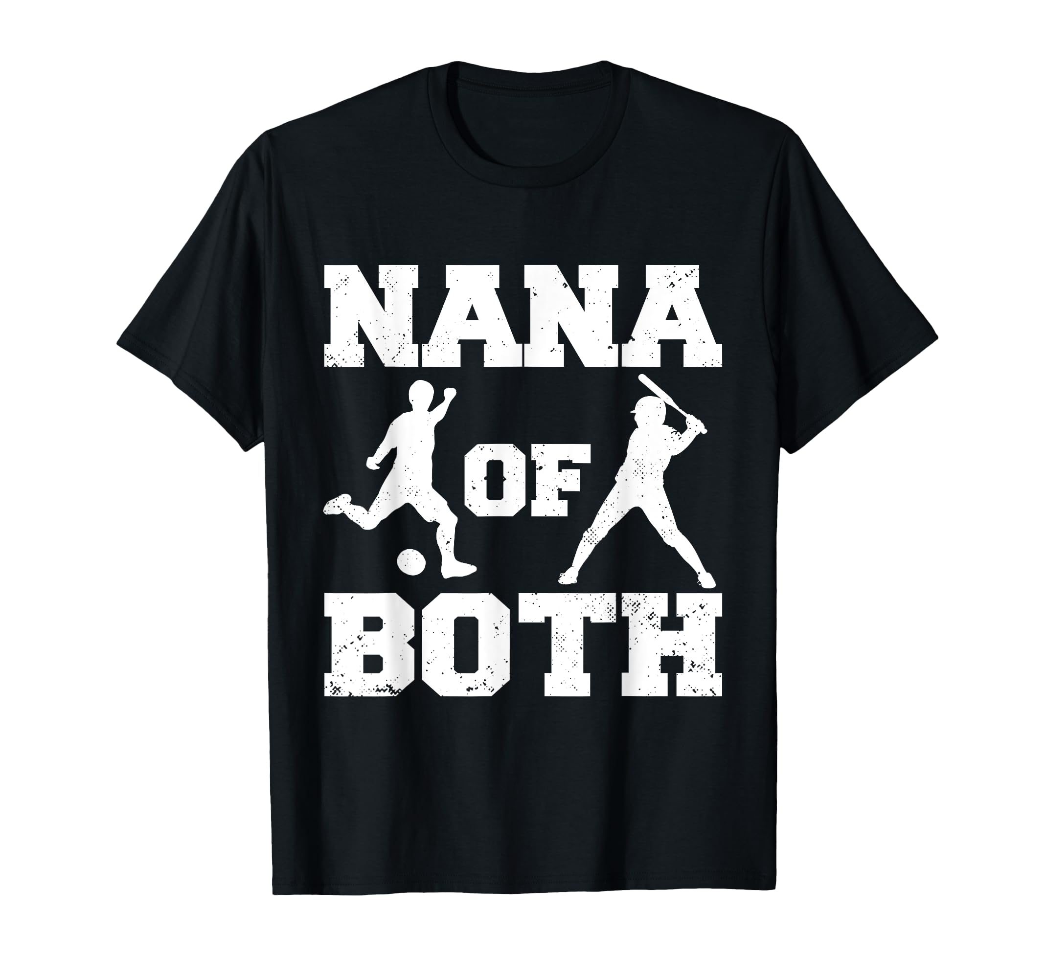 Nana Both Funny Soccer Baseball Nana T-Shirt - Trendy Graphic Unisex - T-Shirt, Sweatshirt, Hoodie