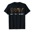 Barber Peace Love Hairstylist Hairdresser T-Shirt - Custom Art Print Unisex - T-Shirt, Sweatshirt, Hoodie