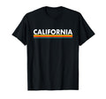 California Ca Stripes T-Shirt - Minimalist Print for Adults - T-Shirt, Sweatshirt, Hoodie