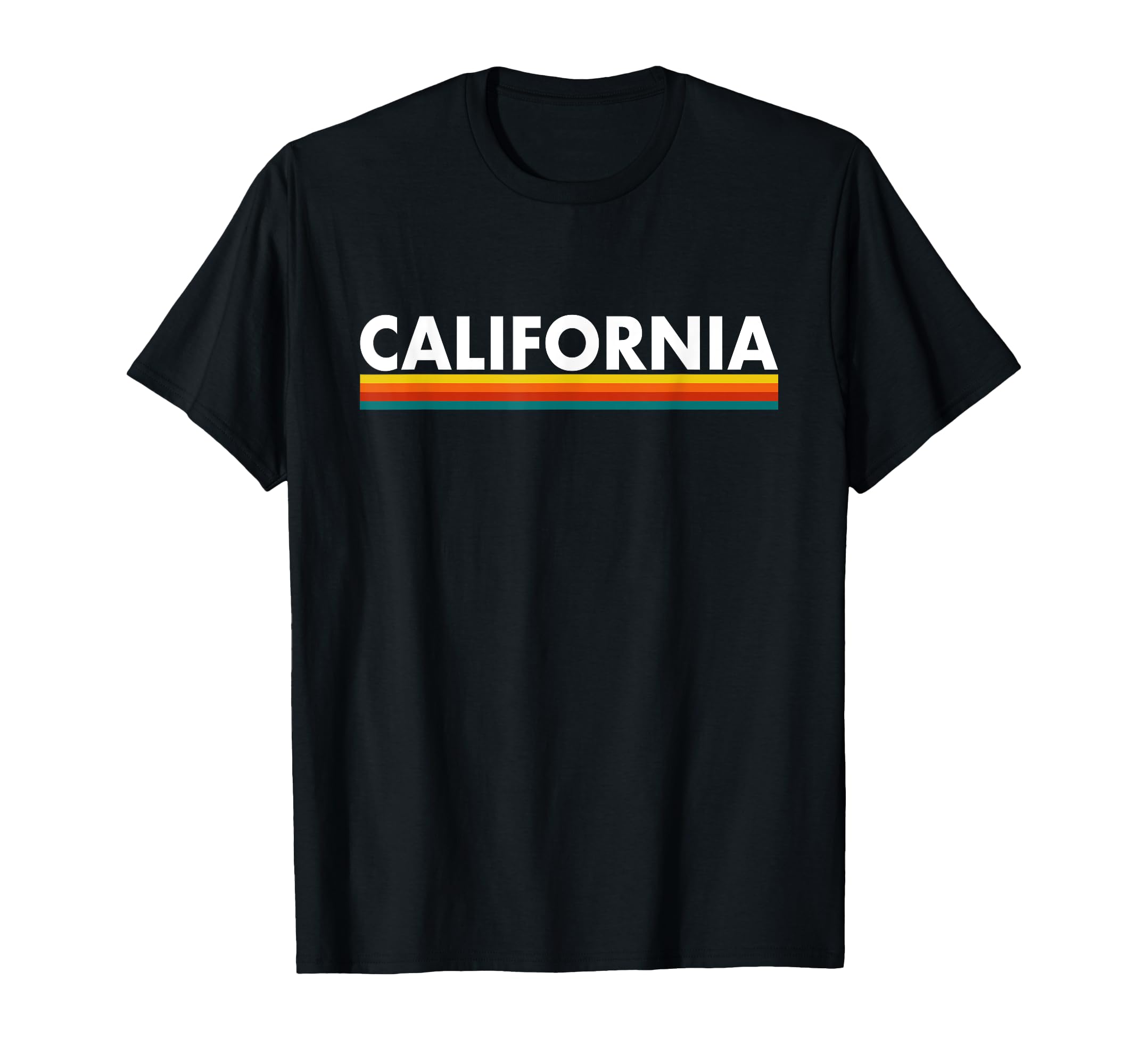 California Ca Stripes T-Shirt - Minimalist Print for Adults - T-Shirt, Sweatshirt, Hoodie